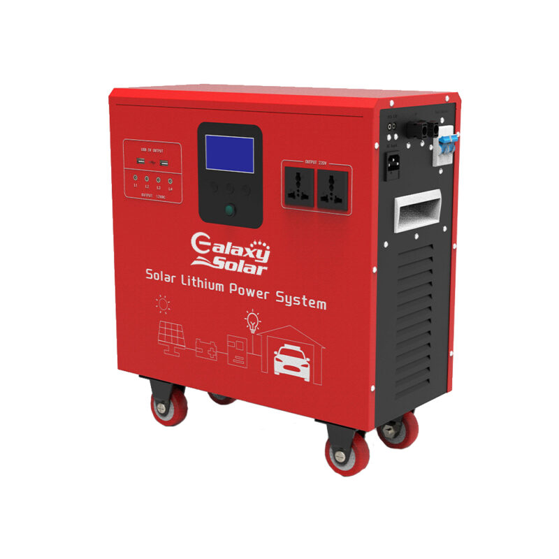 Solar Lithium Power System